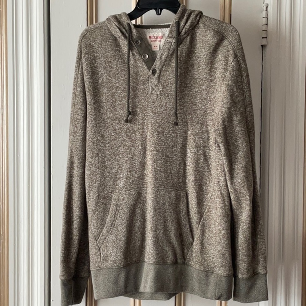 MOSSIMO SUPPLY CO., Men’s pullover with hood, Size M